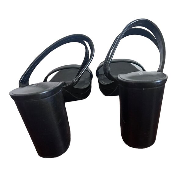 Madden Girl Women's Strappy Heeled Sandal Black Size 8.5 Black - Picture 5 of 8